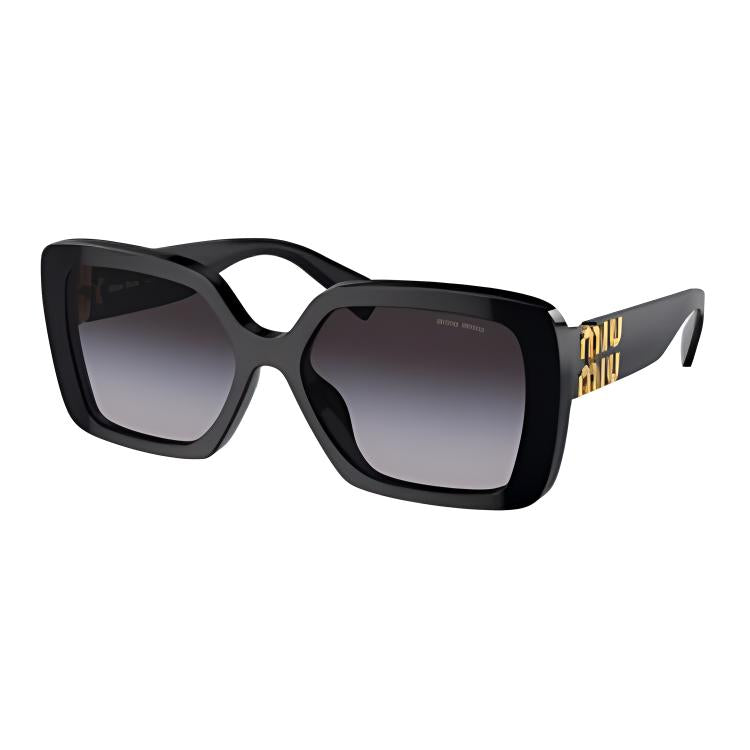 MIU MIU Logo-plaque Oversized-frame Sunglasses