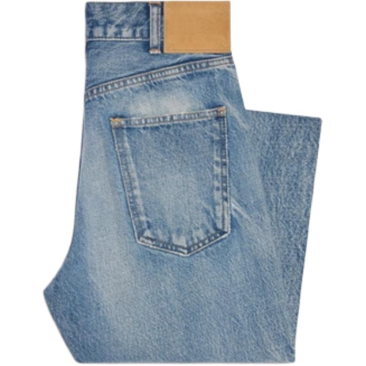 CELINE Dylan Flared Jeans In Union Wash Denim