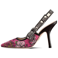 DIOR J'Adior Slim Heel High Heels 10cm Women's Pink