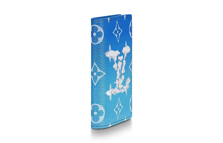 LOUIS VUITTON Pocket Organizer Clouds Monogram Blue