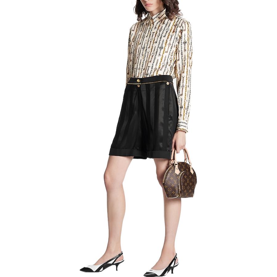 LOUIS VUITTON FW22 Casual Shorts Women's Black