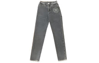 CHANEL Jeans Women's Gray