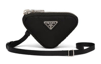PRADA Nylon Coin Purse Unisex Black