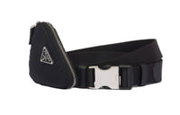 PRADA Belt Men's Black Width 3CM