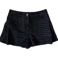 CHANEL 24 Spring Summer New Arrivals Denim Shorts Women's Black
