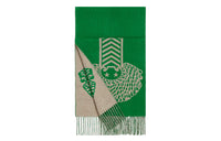 HERMES Hot Wire Scarf Women's Green