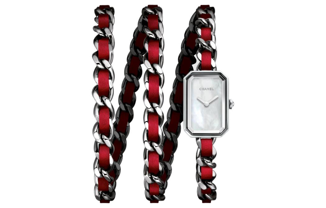 CHANEL Wrist Watch Quartz Movement Stainless Steel Leather Strap White Dial Women's Watch H5313