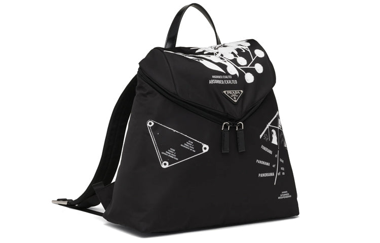 PRADA Fabric Backpack Women's Black