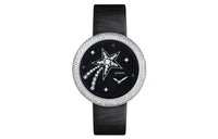 CHANEL MADEMOISELLE PRIVÉ Collection Wrist Watch Quartz Movement Satin Strap Black Dial Women's Watch