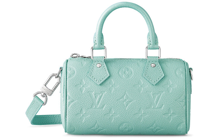 LOUIS VUITTON Nano Speedy Pearly Lagoon Turquoise