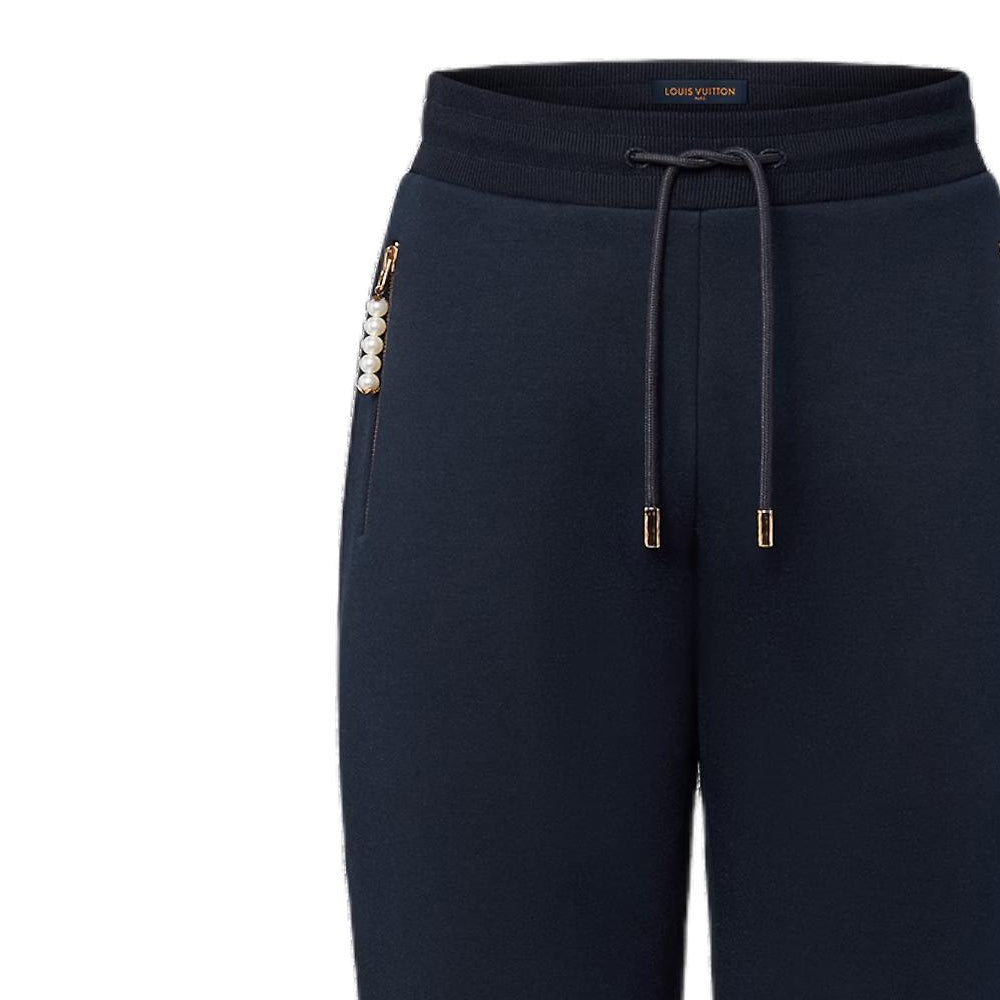 LOUIS VUITTON Technical Cotton Pearl Trackpants