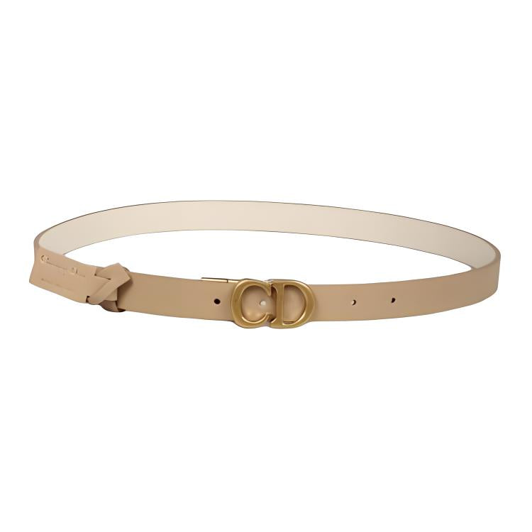DIOR Leather Belts Women's Brown