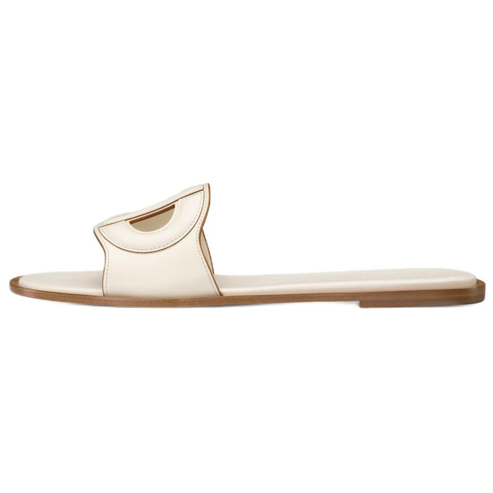 DIOR D Club Slide Slippers Women's White
