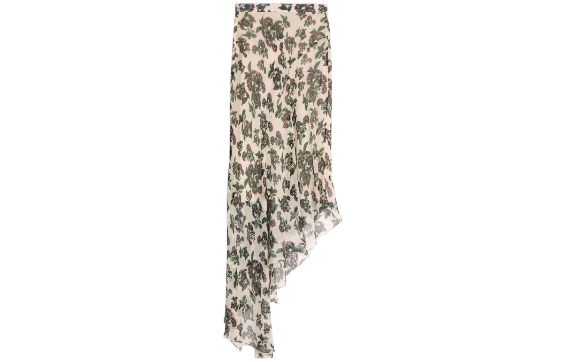 CELINE Casual Long Skirts Women's Yellow