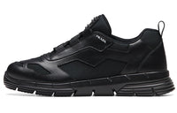 PRADA Cushioning, Slip Resistant, Abrasion Resistant, Breathable Low Top Sports Casual Shoes Men's Black