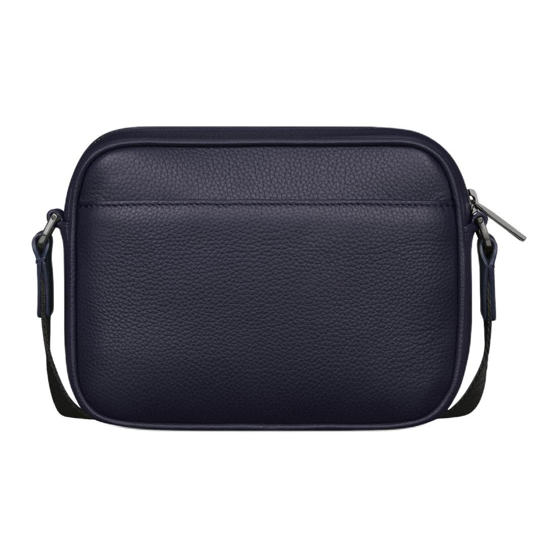 DIOR Cow Leather Crossbody Bag Shoulder Bag Mini Unisex Marine Blue
