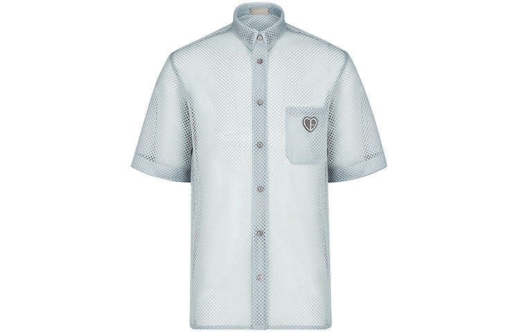 DIOR SS22 Shirt Men's Gray Blue