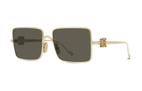 LOEWE Metal Square Sunglasses Women's Gold