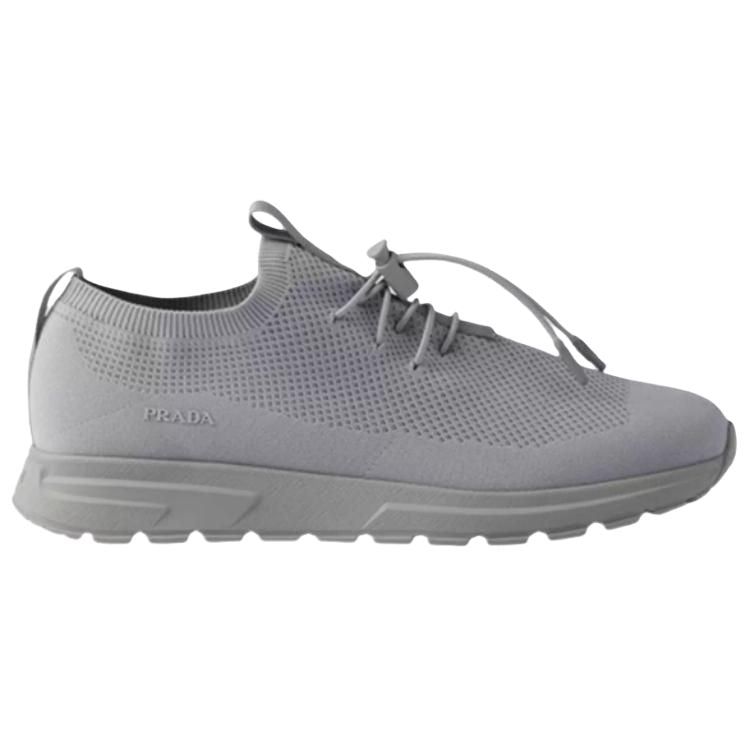 PRADA Low Top Casual Shoes Men's Gray