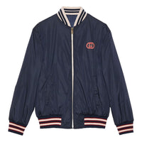 Gucci Reversible Nylon Canvas Jacket 'Dark Blue' 770283-ZAPA0-4348