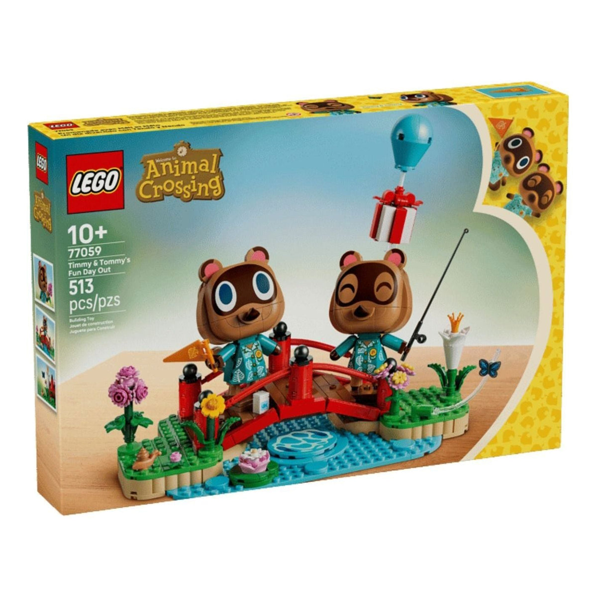 LEGO Animal Crossing Timmy & Tommy'S Fun Day Out 77059
