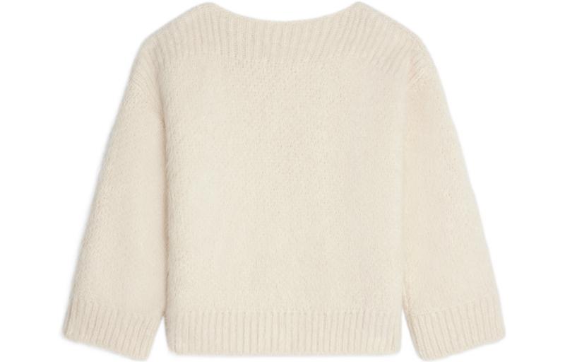 CELINE FW22 Cashmere Sweater Women's White