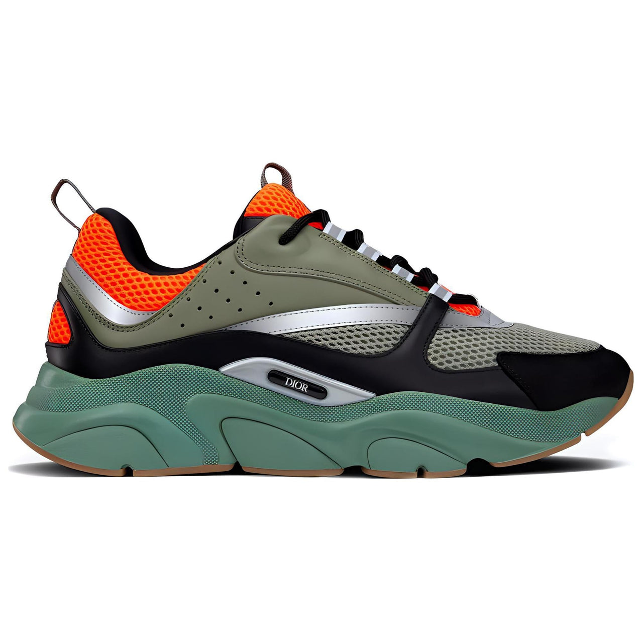 DIOR B22 Orange Olive Olive Black