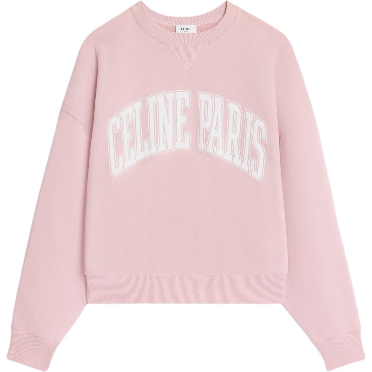 CELINE Oversized CELINE Sweatshirt In Cotton Fleece