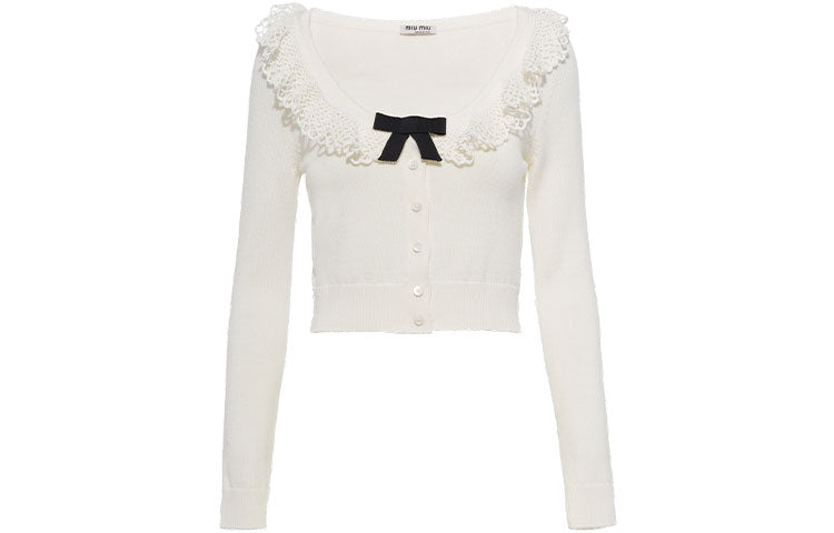 MIU MIU SS21 Sweater Women's White