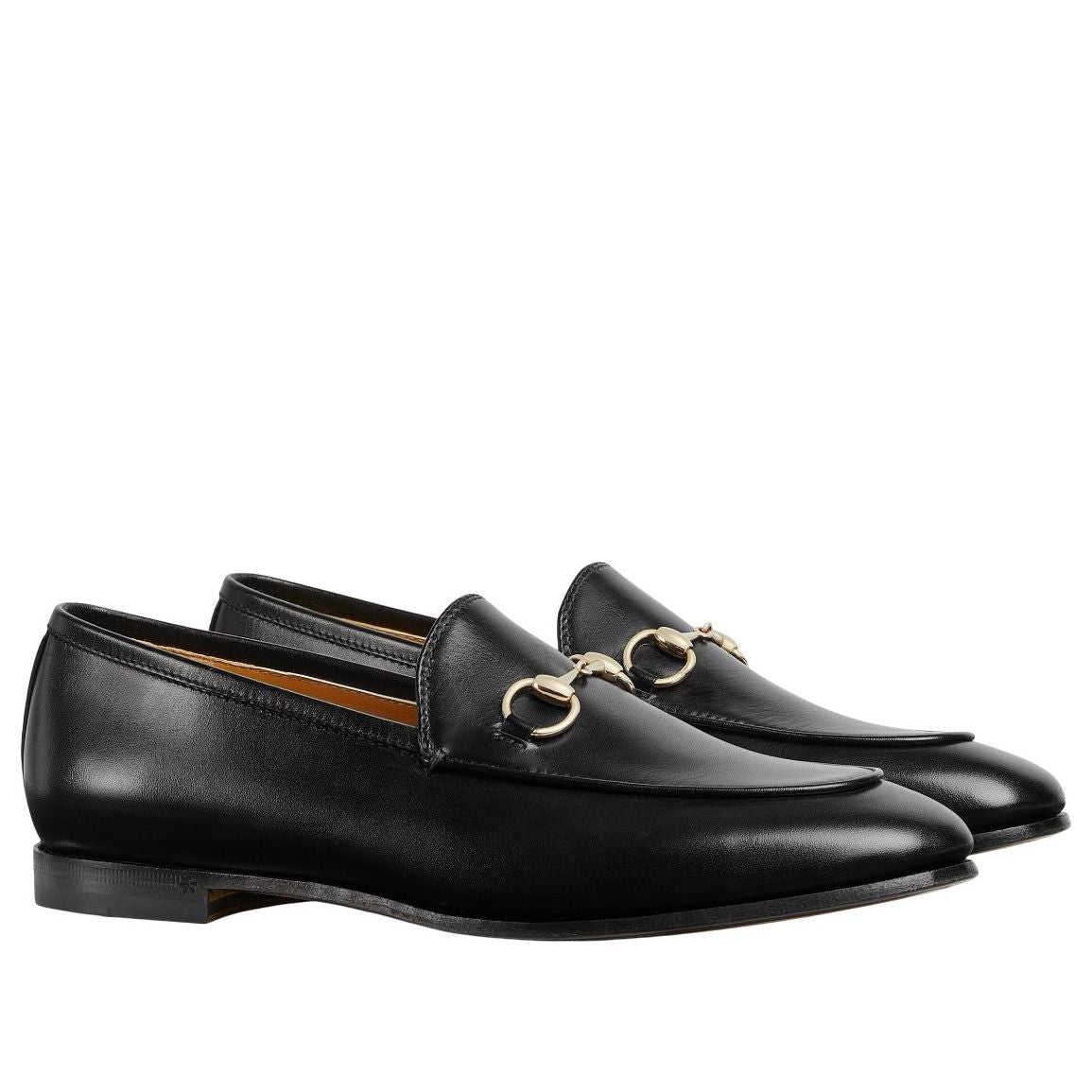 (WMNS) Gucci Jordaan Loafers 'Black' 786016-AADCW-1000