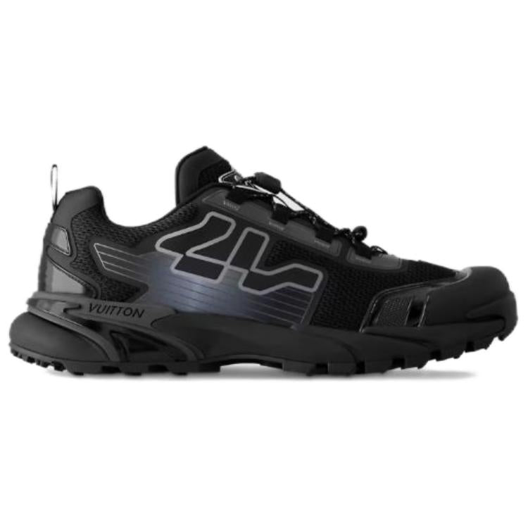 LOUIS VUITTON Runner Tatic 2025 Spring Men's Collection Low-Top Casual Shoes Men's Black