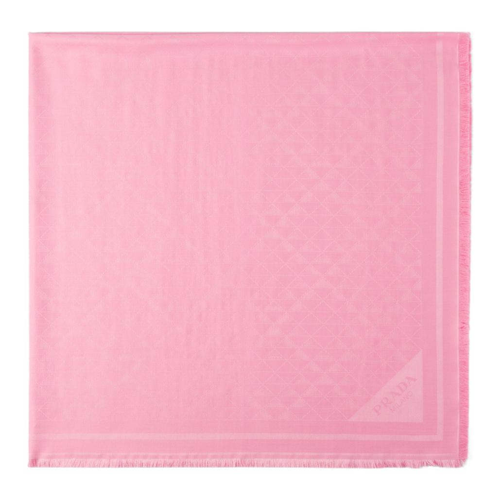 PRADA Silk, Wool Shawls Women's Pink