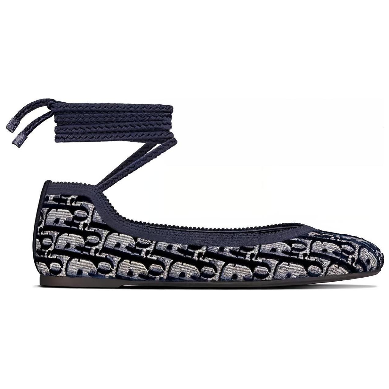 DIOR POÈME Casual Single Shoes Women's Black