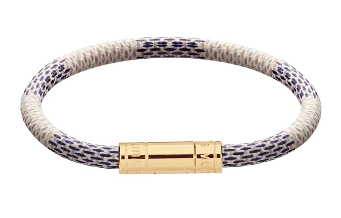 LOUIS VUITTON KEEP IT Metal, Canvas Wristbands Women's Multicolor