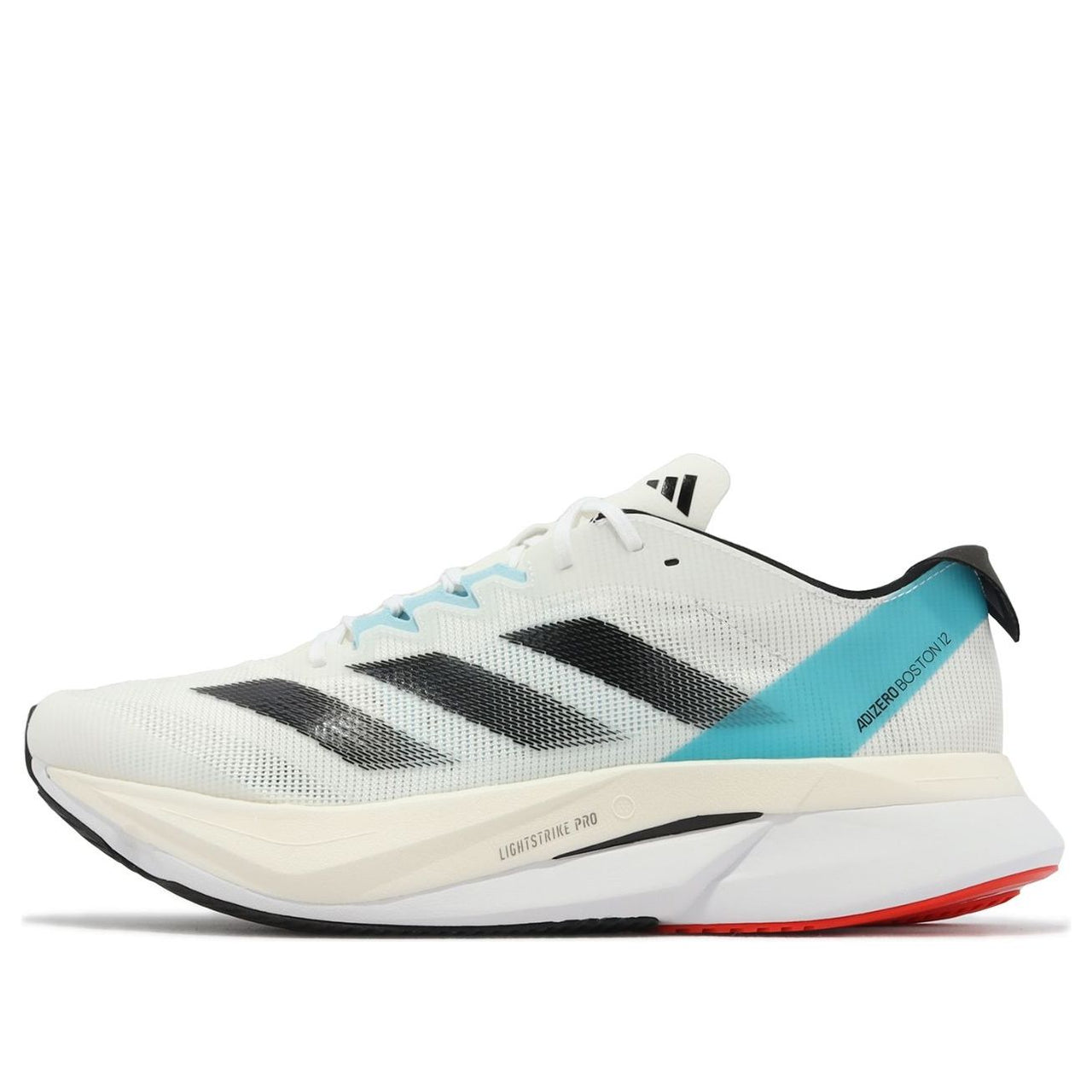 adidas Adizero Boston 12 Running 'White Light Aqua' ID4237