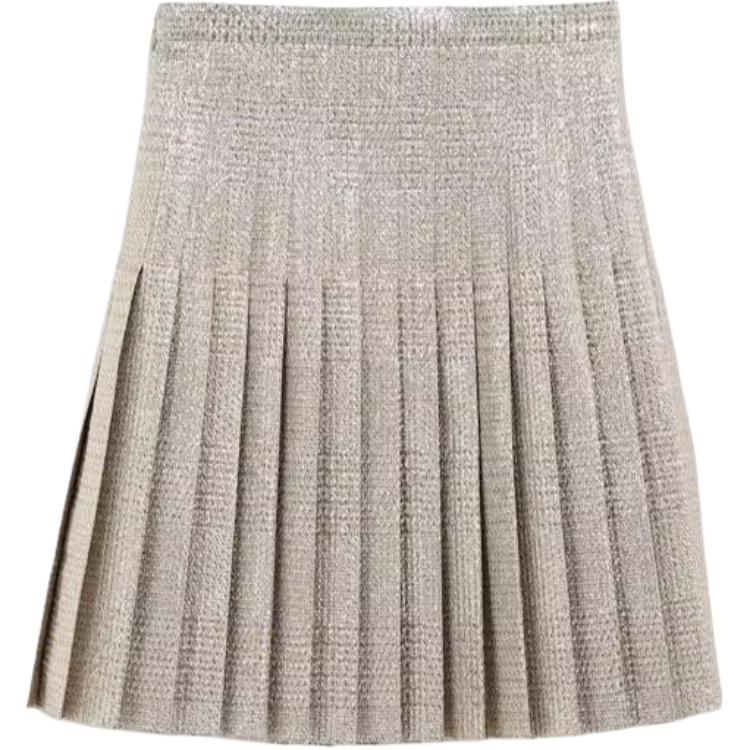 CELINE Casual Short Skirts Women's Light Umber