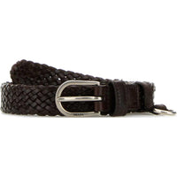 PRADA Calfskin Leather Belts Women's Brown