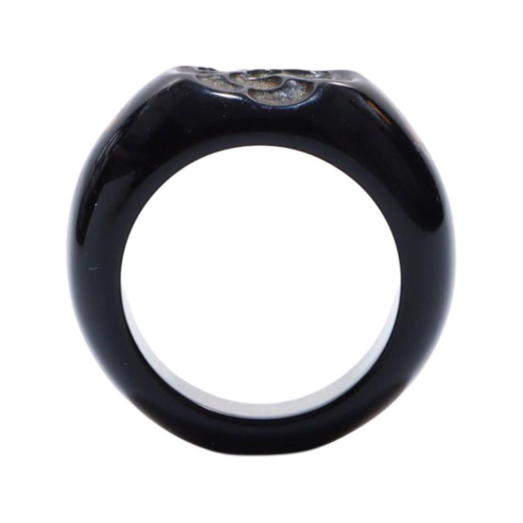 CHANEL 20002 Camellia Signet Ring