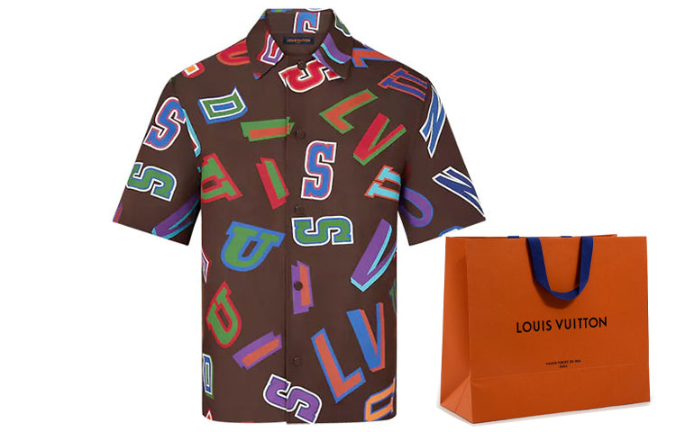 LOUIS VUITTON x NBA Shirt Men's Brown
