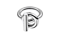 HERMES Rings Unisex Silver