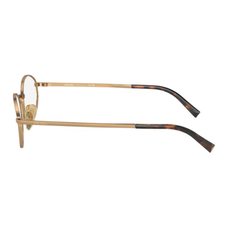 PRADA Eyewear Metallic Oval frame Glasses