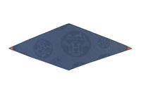 HERMES Knit Scarves Women's Dark Blue