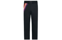 LOUIS VUITTON New Quarterly Products Of LV Knitted Sports Pants Men's Black
