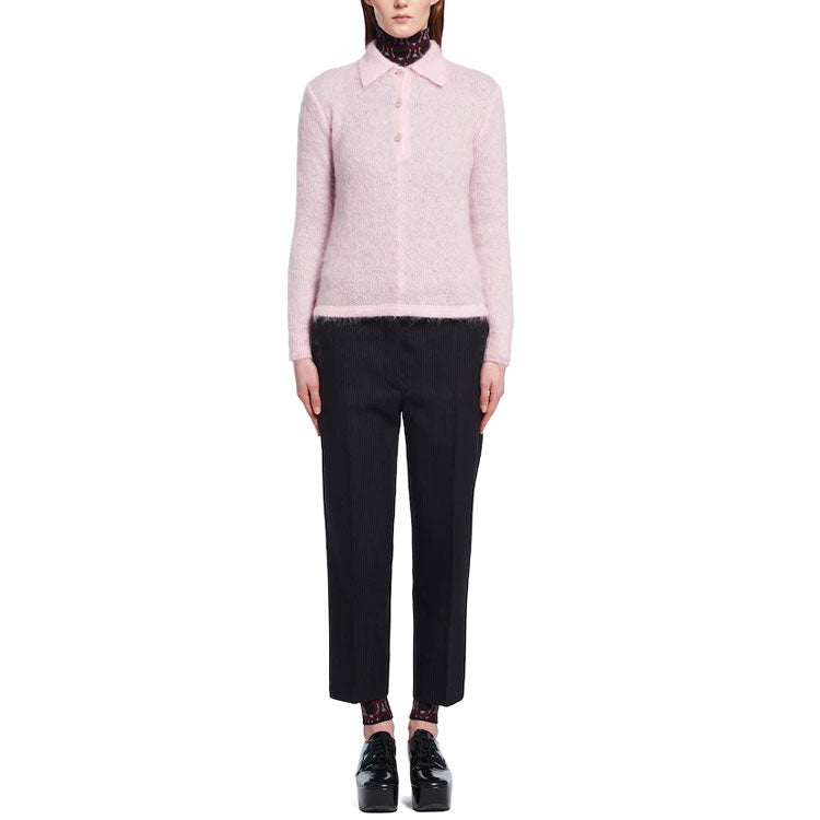 PRADA FW21 Polo Shirt Women's Petal Pink