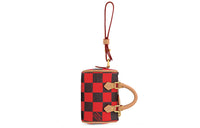 LOUIS VUITTON Canvas With Leather Pillow Bag Decorative Bag Accessory Men's Red & Black
