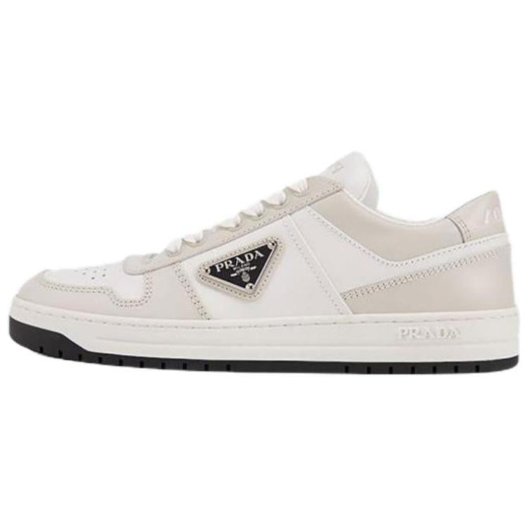 PRADA Prada Downtown Low-Top Skateboard Shoes Women's Gray White