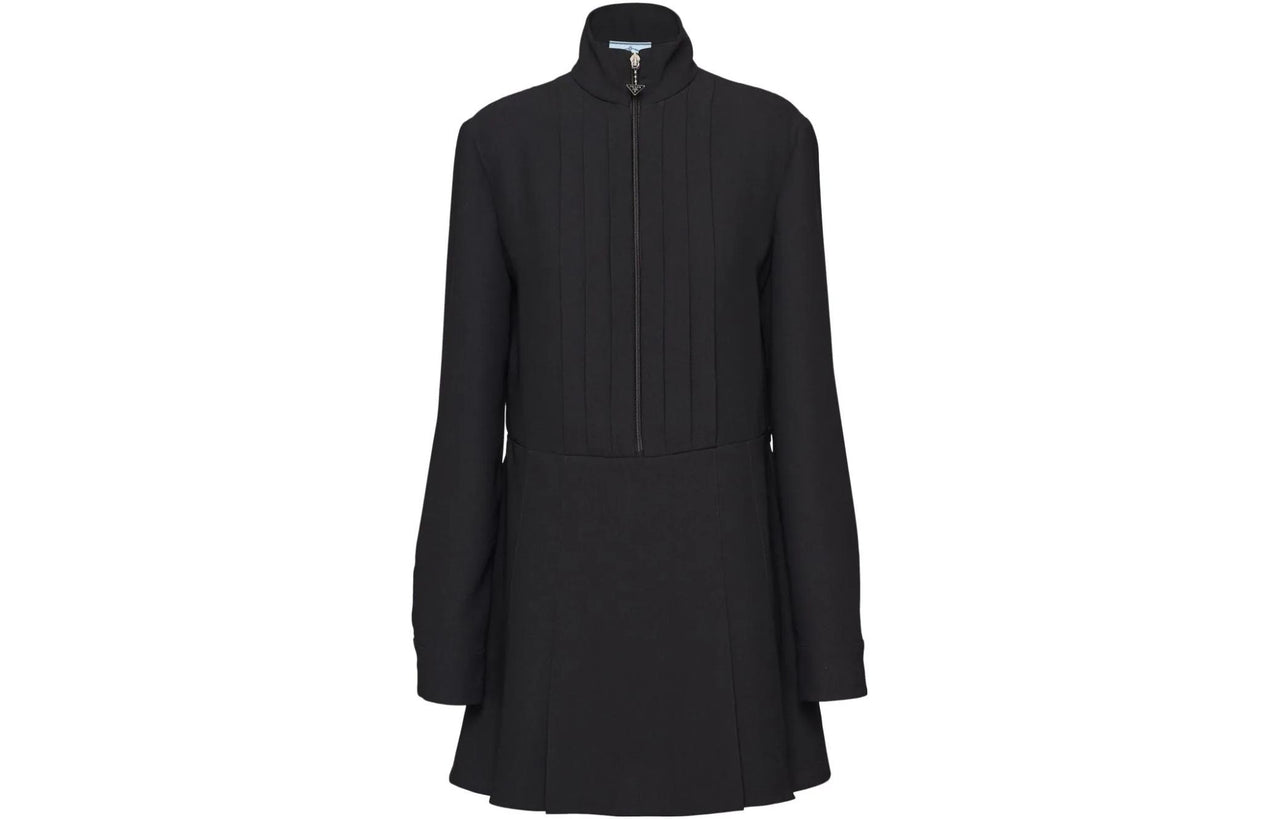 PRADA Long-Sleeved Dresses Women's Black