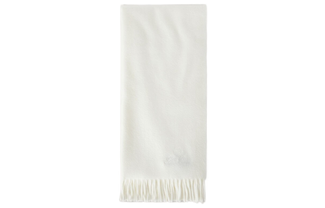 Loro Piana Knit Scarves Women's White