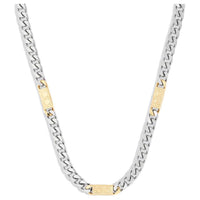 DIOR Brass Necklaces Men's Silver/Gold