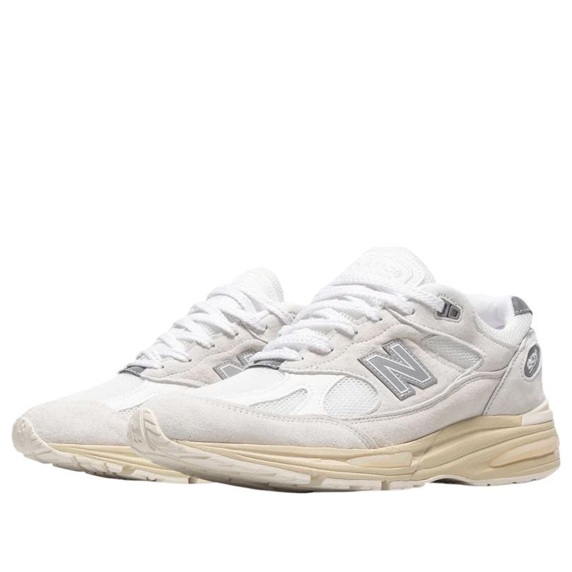 New Balance 991v2 Made in UK 'Wind Chime White Silver' U991OW2
